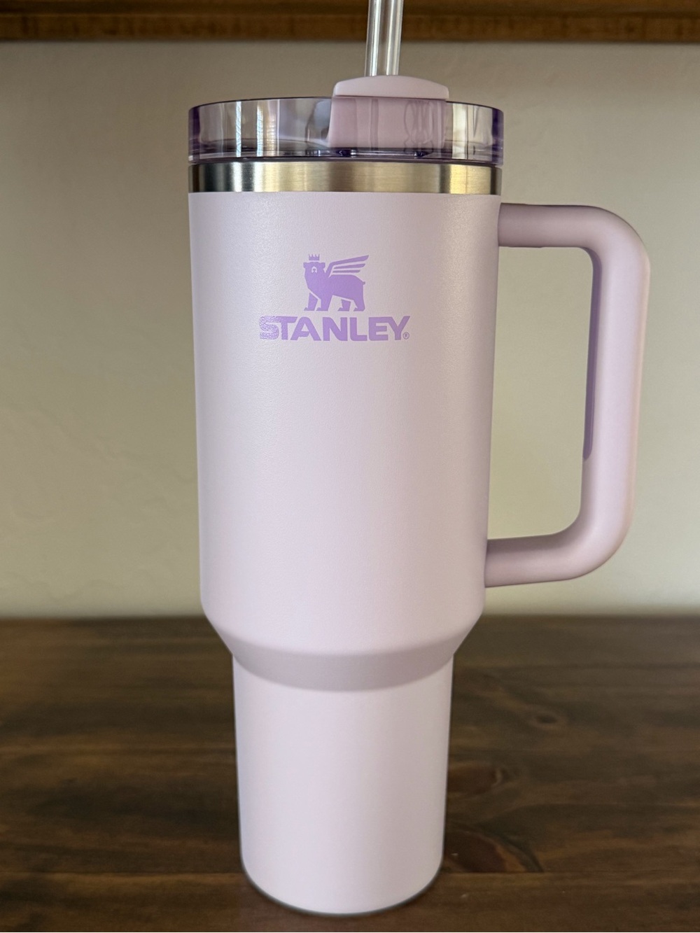 Stanley Quencher 40oz with custom dyed lid